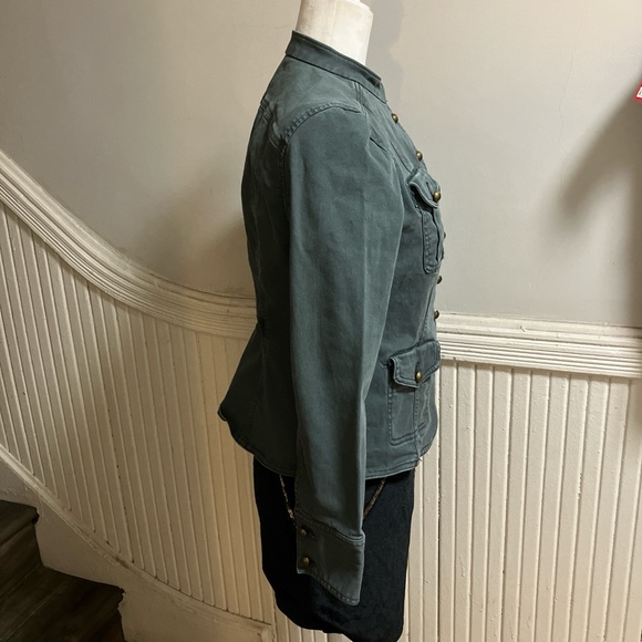 Military Jacket with Gold Buttons - Picture 6 of 9